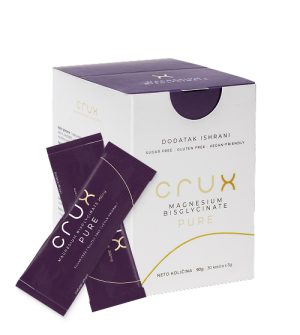 Crux pure magnesium bisglycinate 30x3g